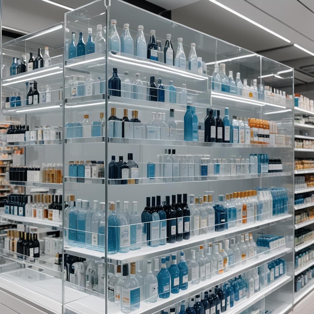 Bottle Display Acrylic