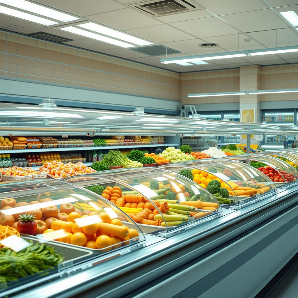 Clear Food Cover Displays