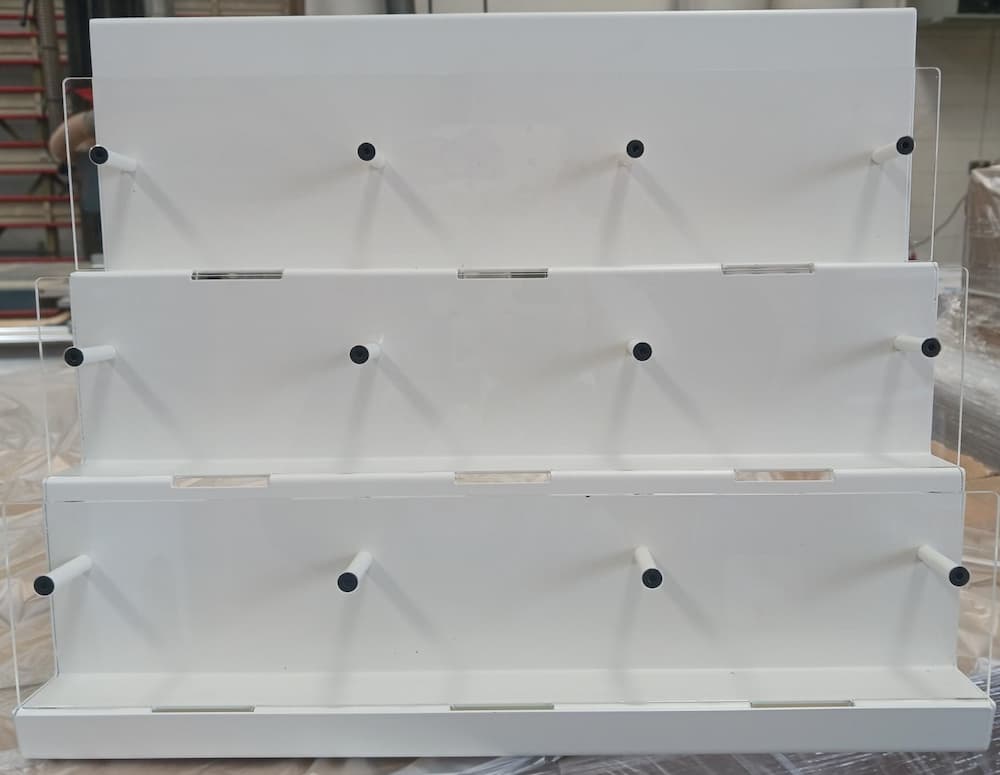 Card Retail Display with hooks