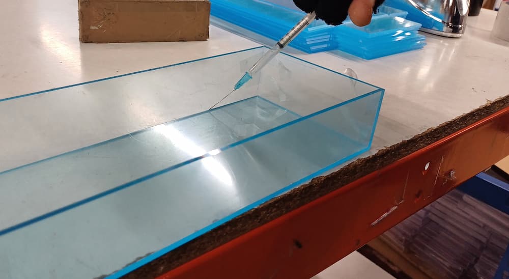 Acrylic Gluing